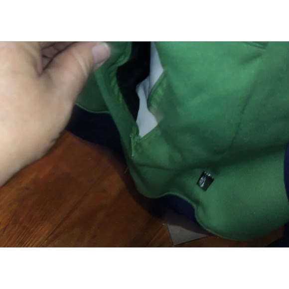 Vintage Nike Retro Blue  Green Full Zip Jacket Men Size L EUC Y2K - Picture 11 of 12